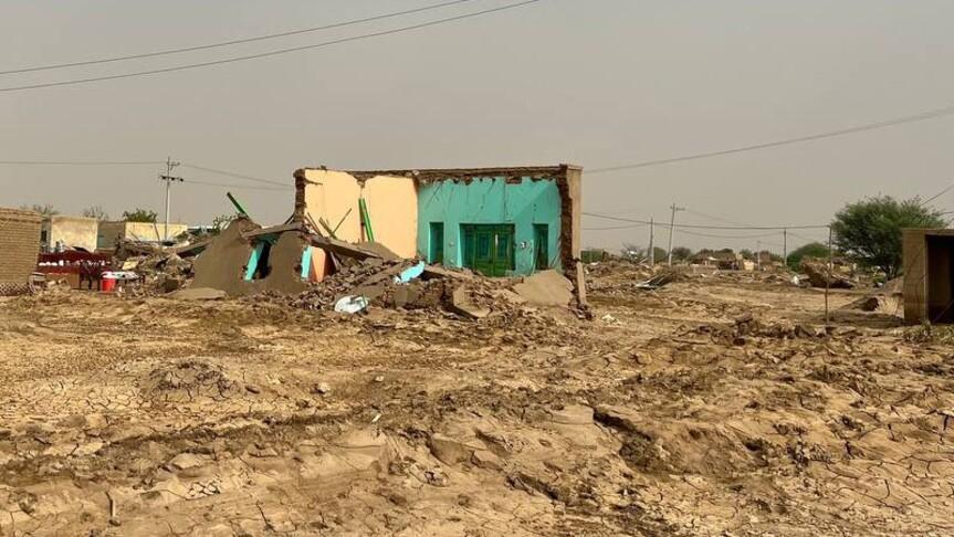 أمطار غزيرة تدمر مئات المنازل وتقتل قتيلة في الخرطوم