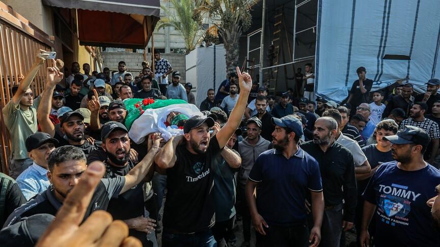 قتيل فلسطيني و7 جرحى إثر هجوم إسرائيلي في غزة